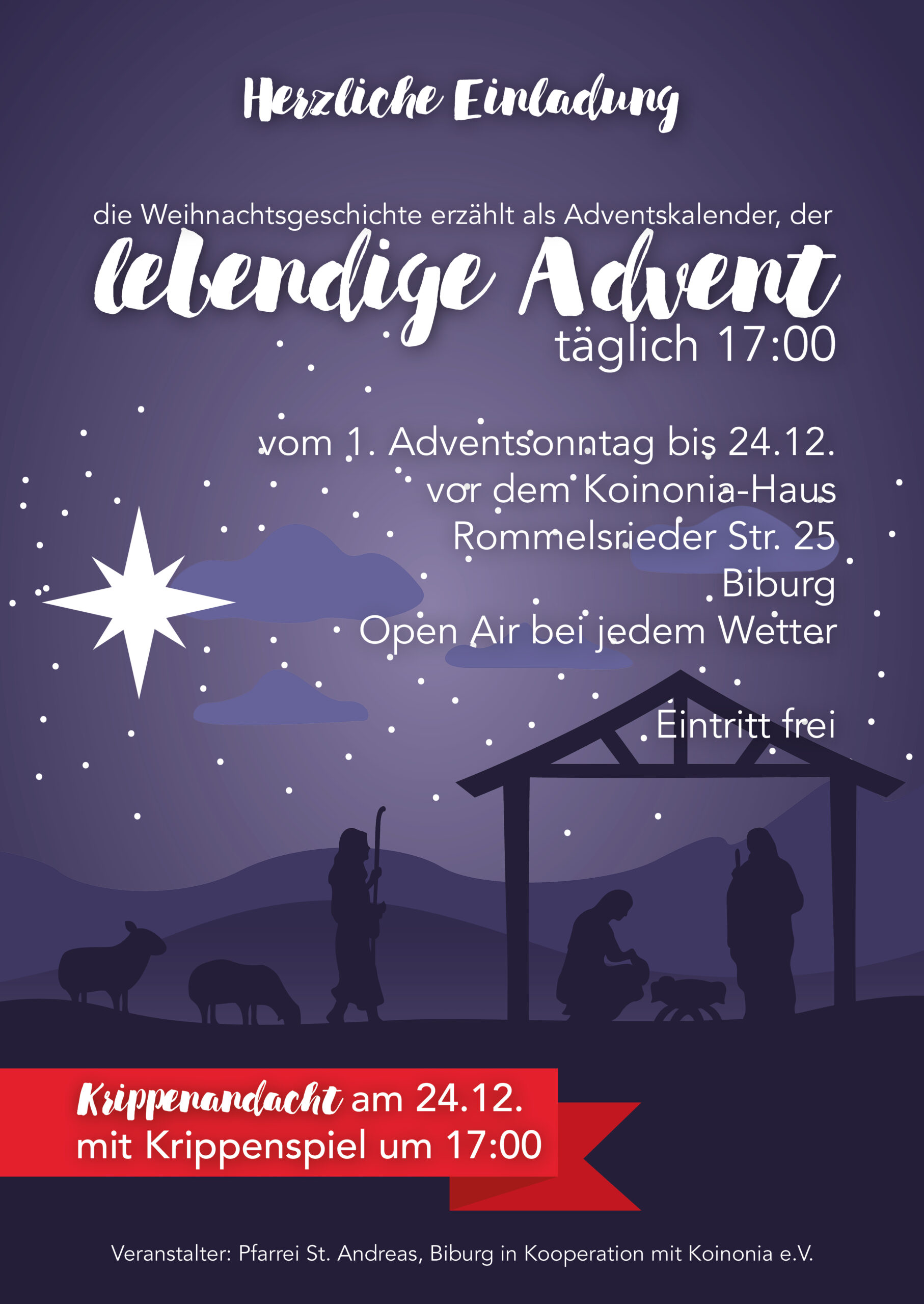 You are currently viewing  Lebendiger Advent - tägliche Adventsandachten